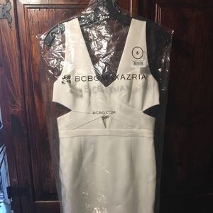 BCBG - off white dress - size 8